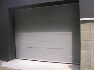 garážová brána lakovaná Ral-9006 Dúbravka