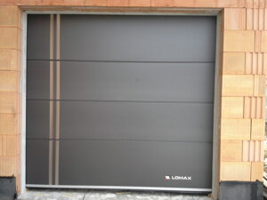 sekčná garážová brána - železosľudová farba OF 06