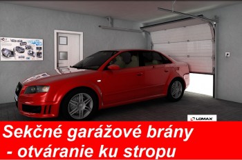  Garážové brány sekčné 